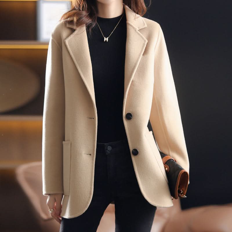Elegante blazer de tweed: cálido, elegante y resistente para mujer