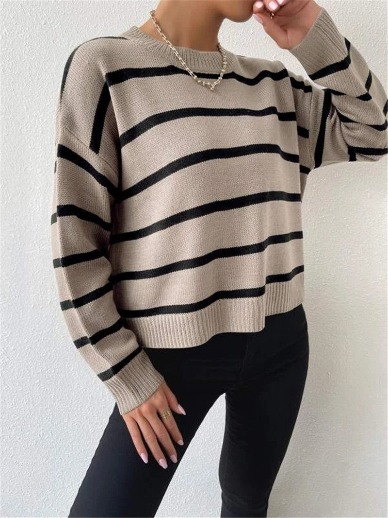 Jersey oversize de rayas para mujer Evangeline