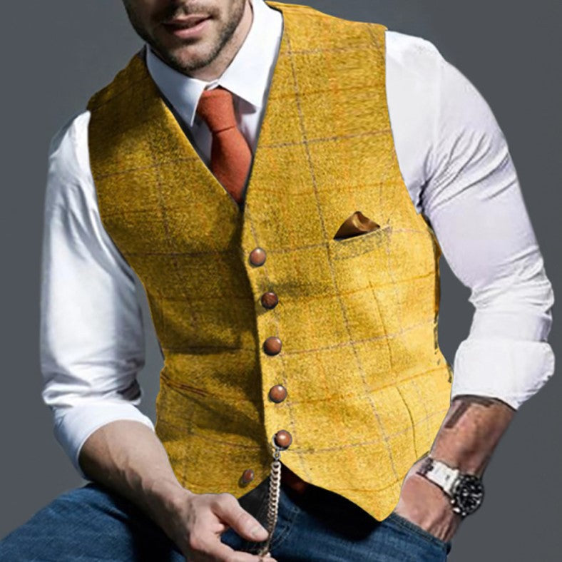 Cappi™ | Elegante chaleco abotonado para hombre