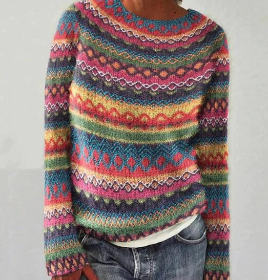 Jersey Whitney | Jersey de rayas de colores