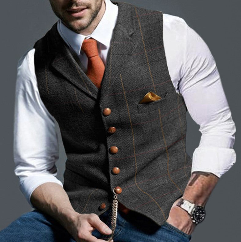 Cappi™ | Elegante chaleco abotonado para hombre