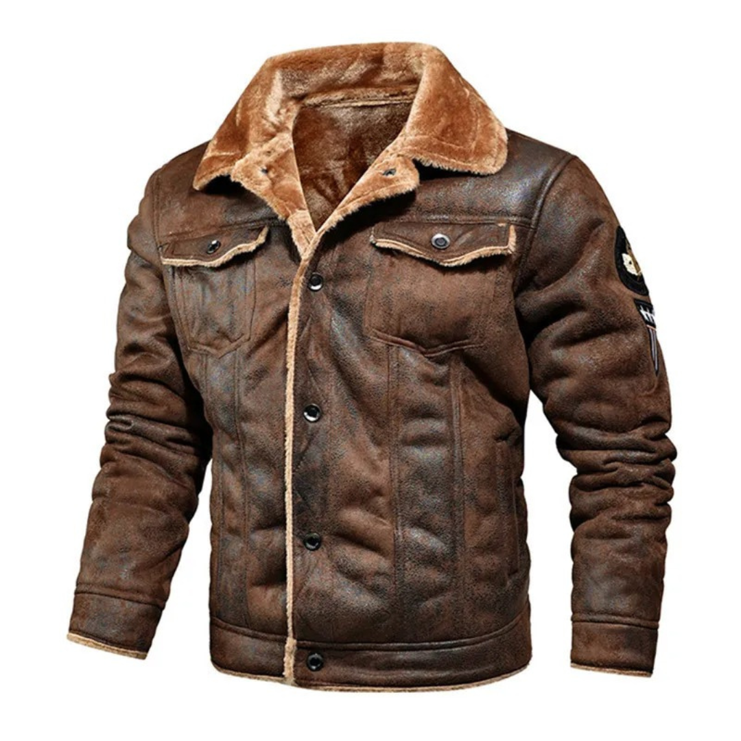 Noxar™ | Chaqueta de piel cálida y versátil