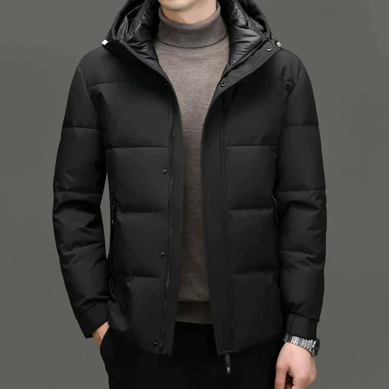 JAY | Chaqueta con capucha y relleno