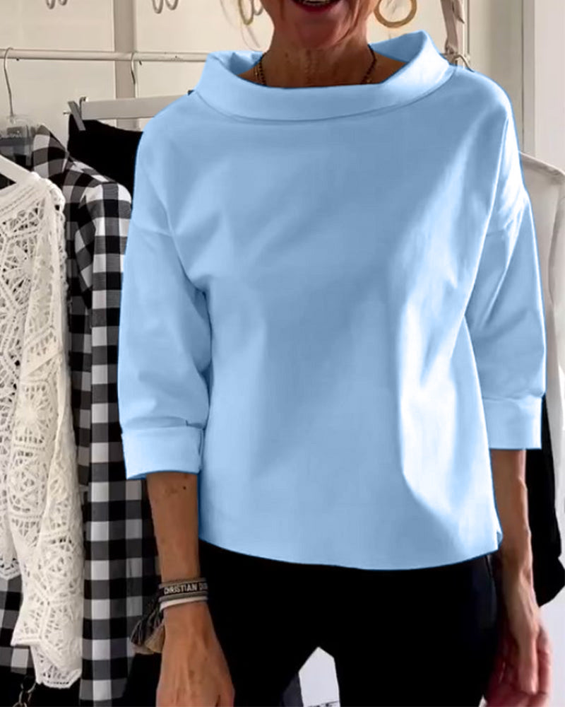 Top casual monocromo - Miriam