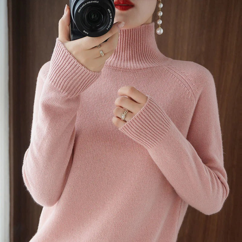 Cuello alto de cachemira Amelie