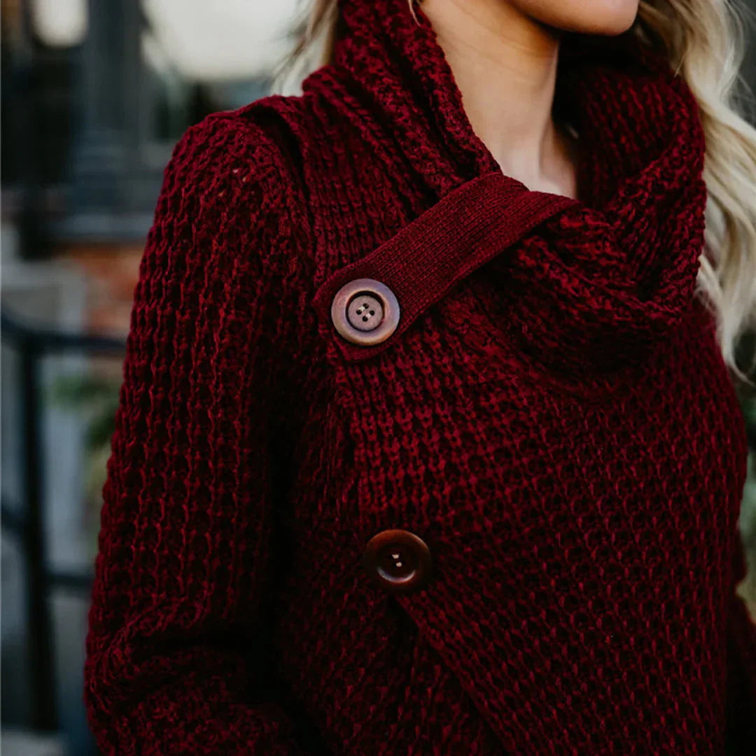 Elegante jersey con detalles refinados