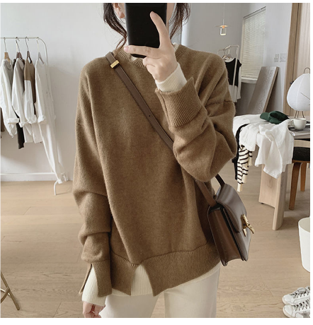Jersey de cuello alto para mujer