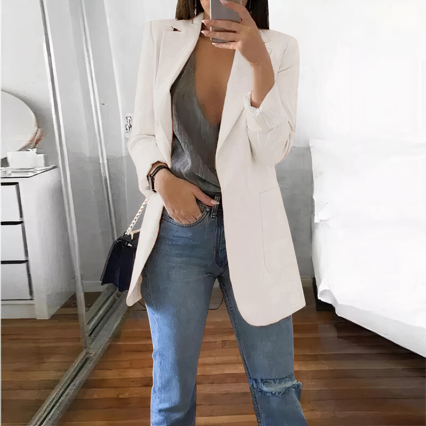 Elegante blazer para mujer | raya