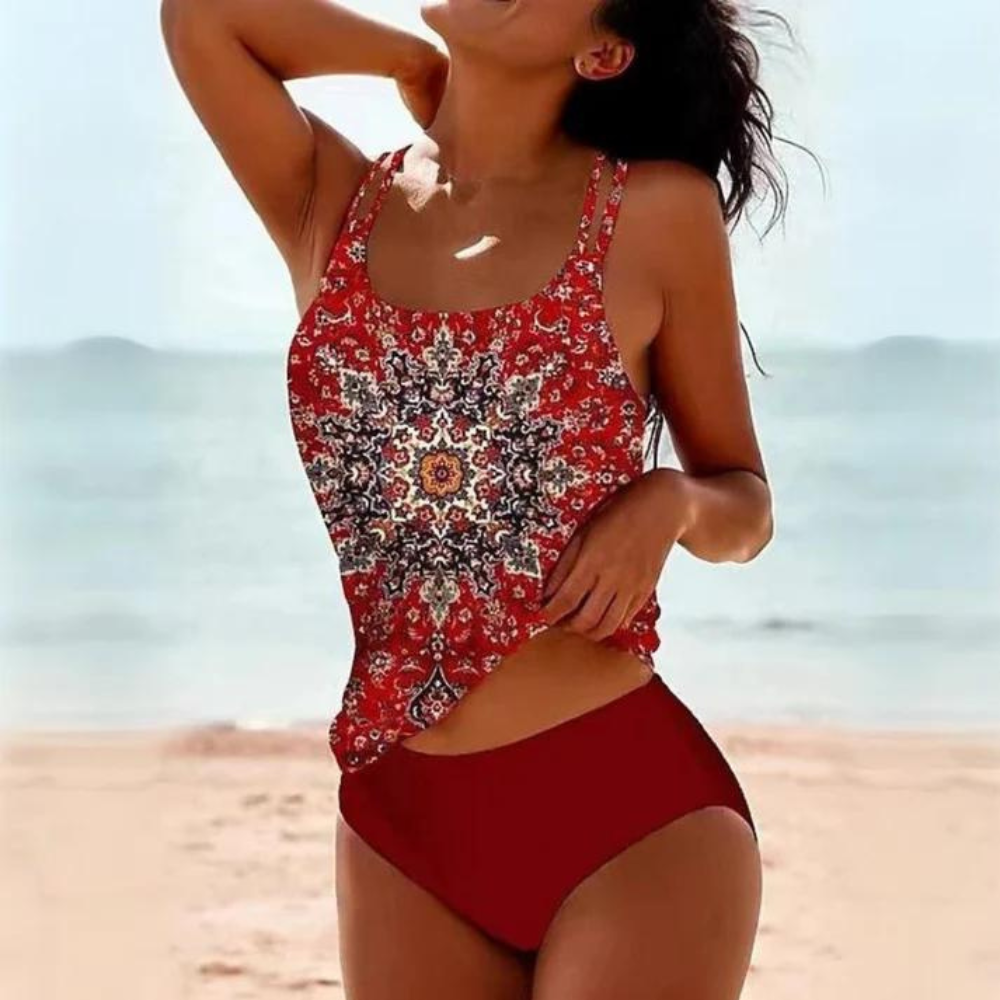 Ruby | Elegante bañador estampado