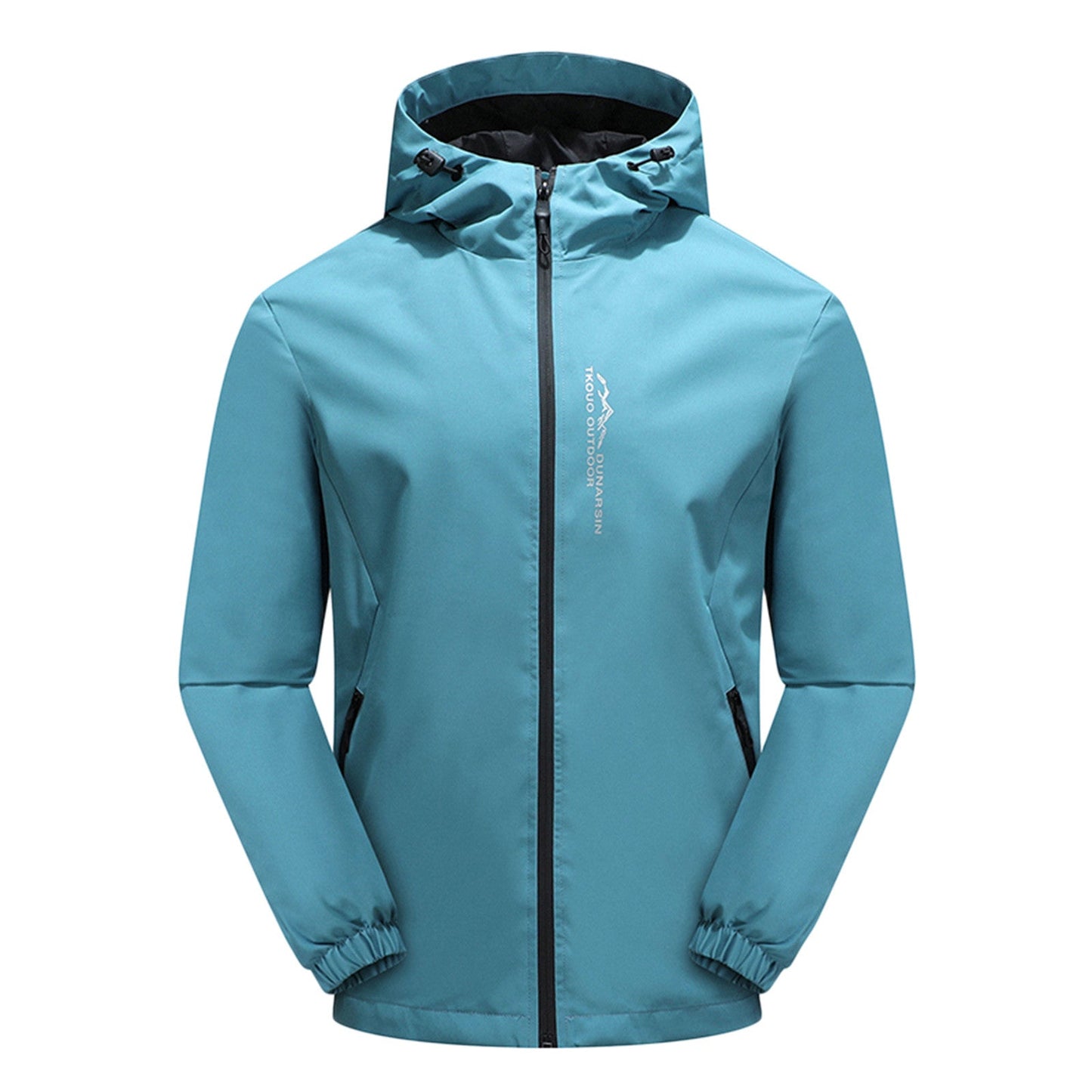 Elegante chaqueta softshell fina e impermeable con capucha para hombre | Perfecta para actividades al aire libre