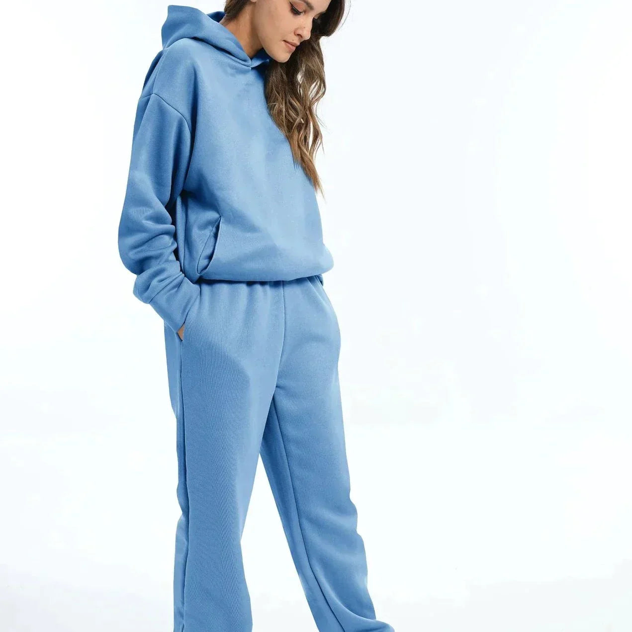 Janna - Cómoda sudadera con capucha y bolsillos para mujer