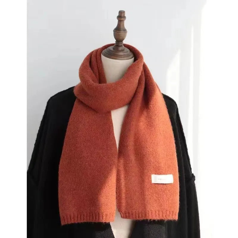 Cálida bufanda de invierno para mujer