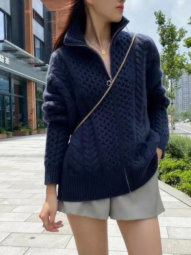 Shine - Elegante chaqueta de punto para mujer