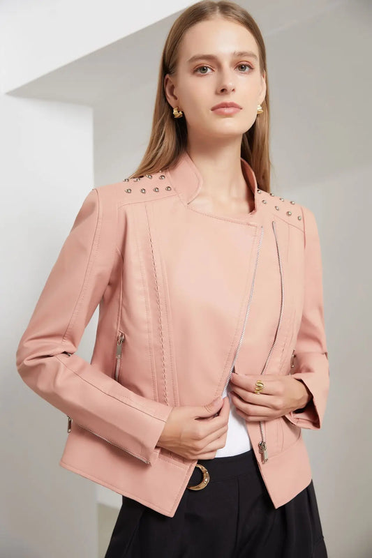 Fiorenza Coat | Chaqueta de piel Slim Mujer