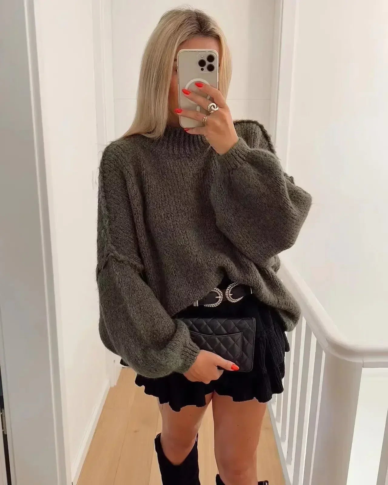 Kassidy - jersey de invierno de punto suave