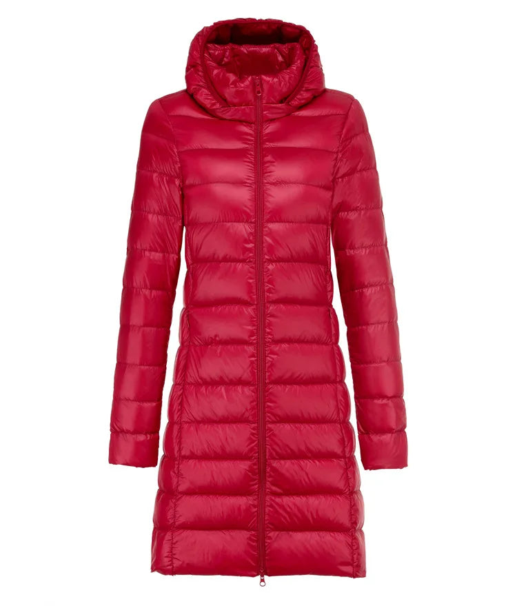 Arlithra™ | Chaqueta larga de plumón ligero