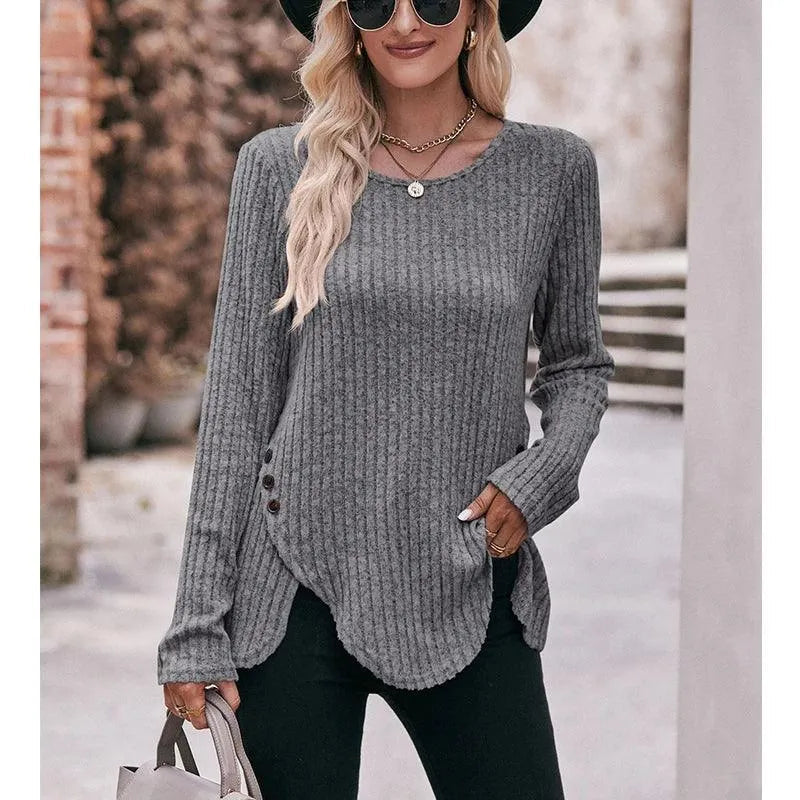 Jersey de punto | Elegancia y comodidad | Material suave | Perfecto para otoño e invierno