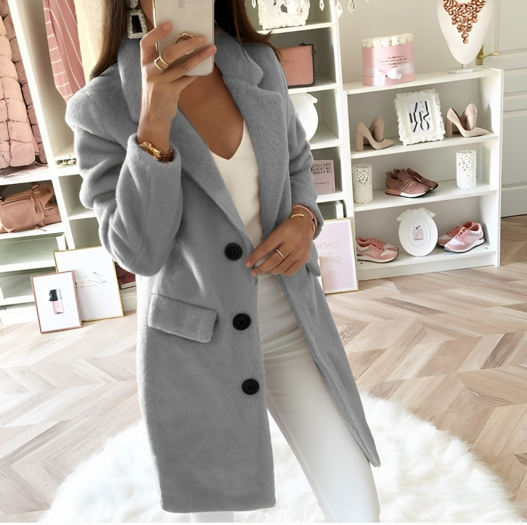 Abrigo de invierno para mujer, acogedor, opulento y aislante