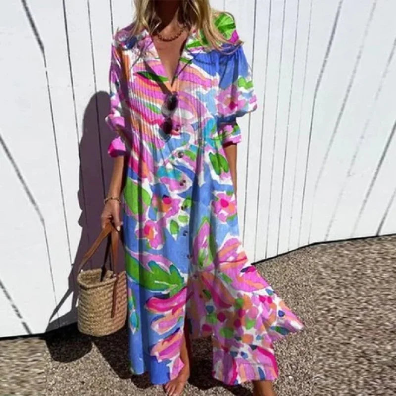 Vestido boho elegante