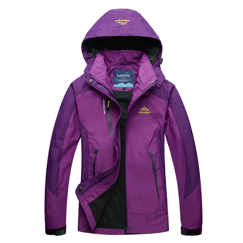 Cortaviento impermeable de trekking para mujer | Denise