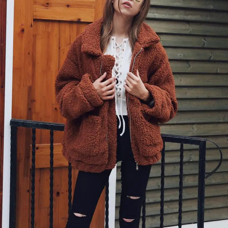 Élodie - Cálida chaqueta polar