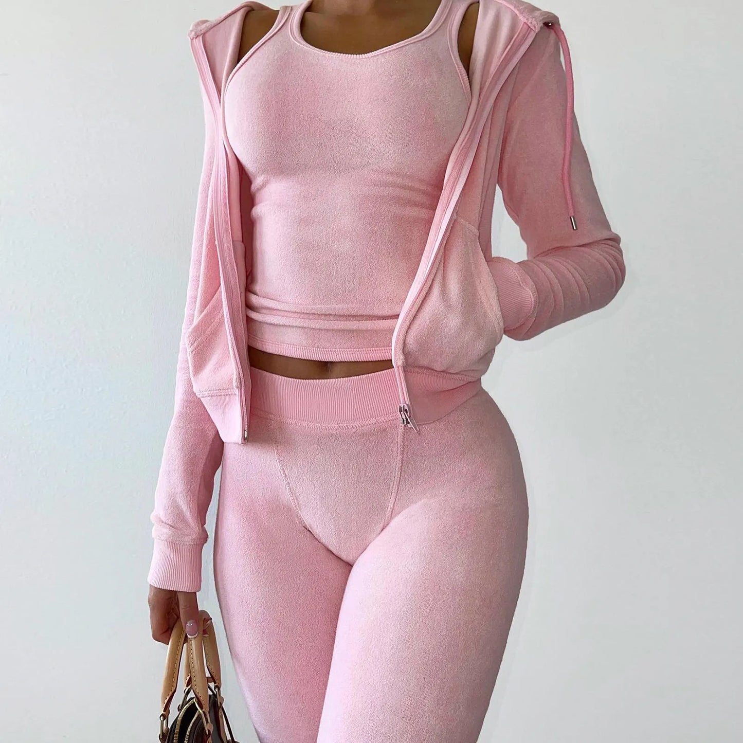 Heidi-Mode - Chándal de abrigo casual de otoño para mujer