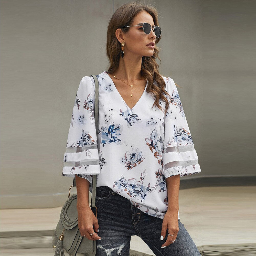 Blusa Laura | Blusa suelta para mujer