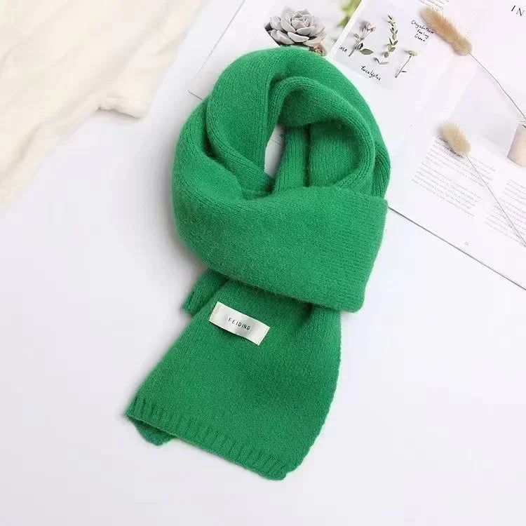 Cálida bufanda de invierno para mujer