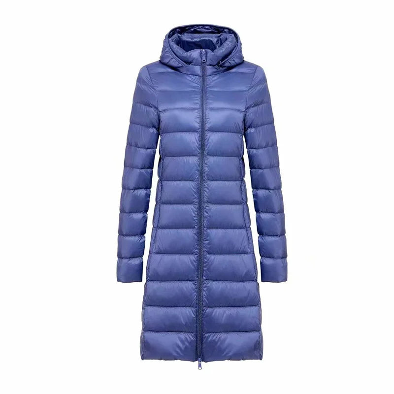 Arlithra™ | Chaqueta larga de plumón ligero