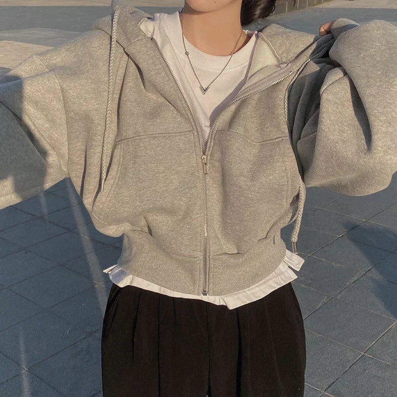 Louise - Sudaderas oversize con cremallera