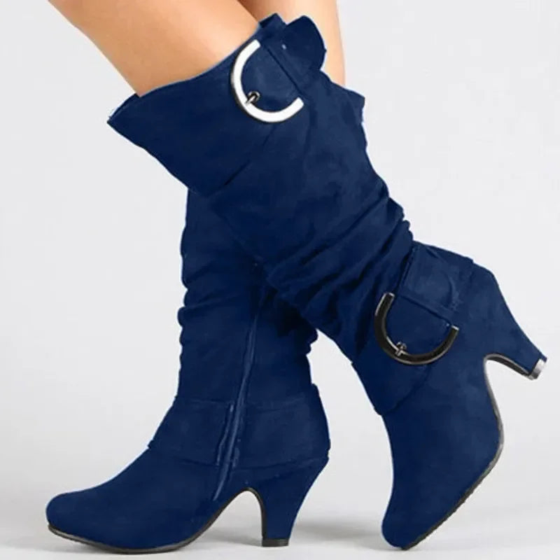 Elegantes botines de mujer para otoño y primavera, con un diseño original para crear apariencias luminosas.