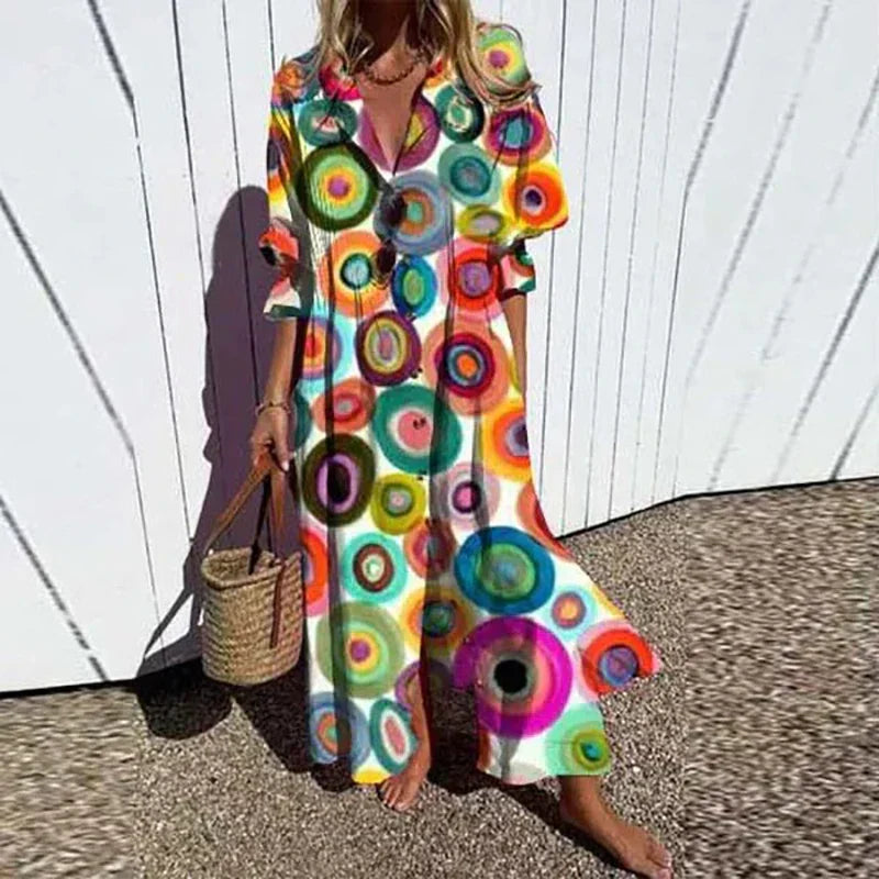 Vestido boho elegante