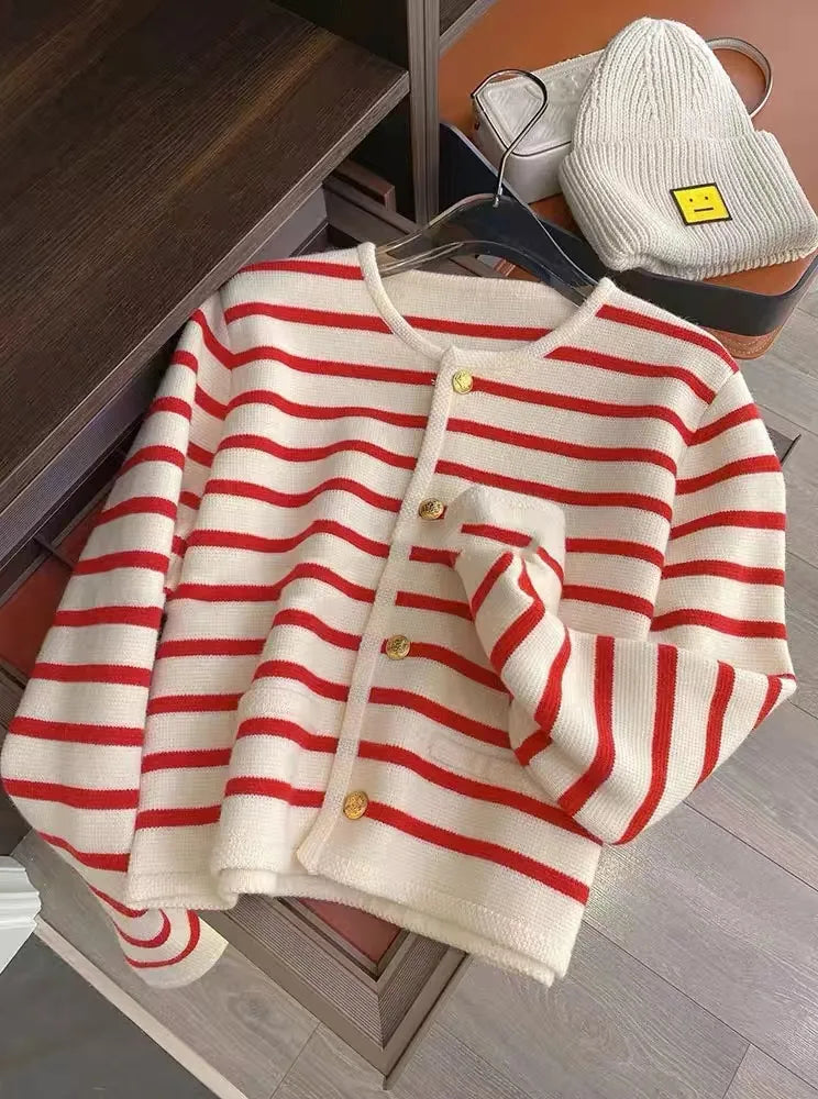 Tesma Cardigan | Jersey de cuello redondo para mujer