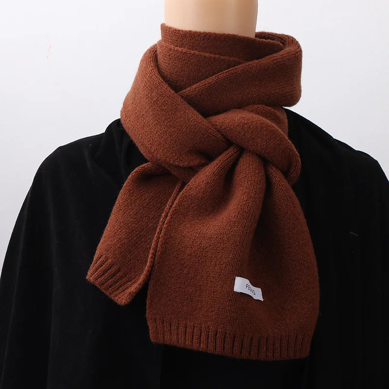 Cálida bufanda de invierno para mujer