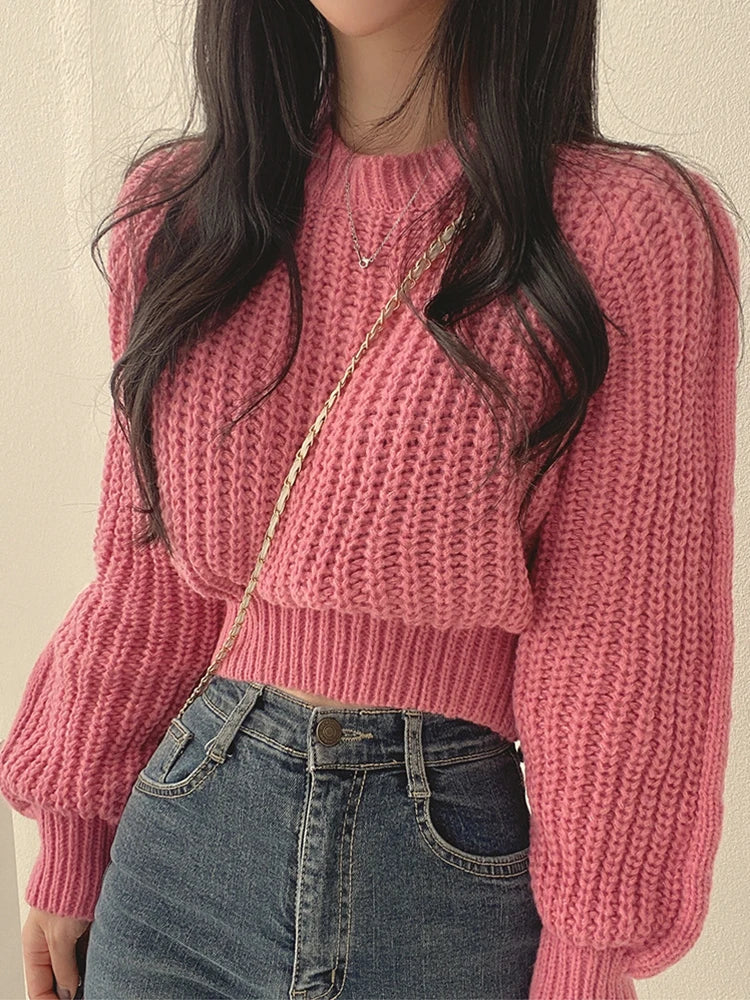 Jersey de Punto Mujer, Jersey de Punto | Cómodo | Elegante | Perfecto para Otoño/Invierno