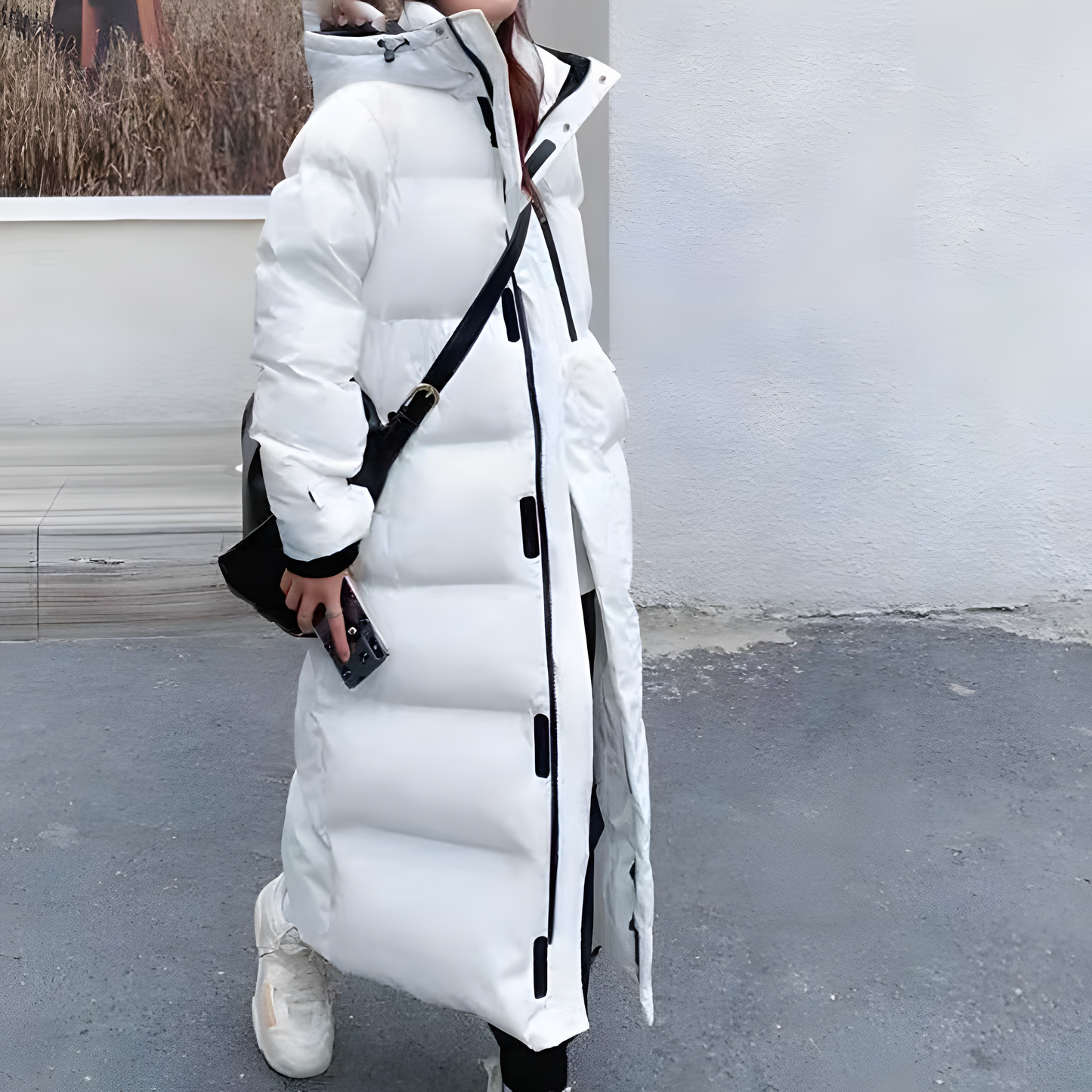 KATY™ | CHAQUETA LARGA DE PLUMÓN IMPERMEABLE Y CORTAVIENTO