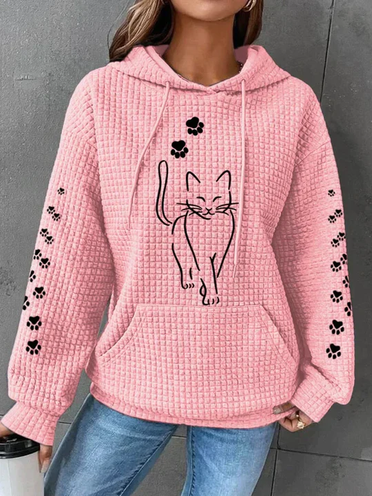 Maya l cómoda y cálida sudadera con capucha para mujer