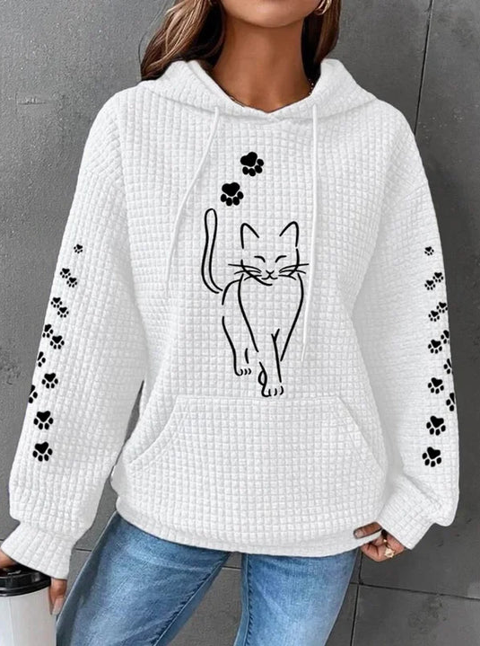 Maya l cómoda y cálida sudadera con capucha para mujer