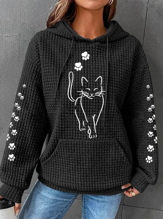 Maya l cómoda y cálida sudadera con capucha para mujer