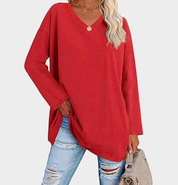 Ela | jersey con elegantes mangas largas