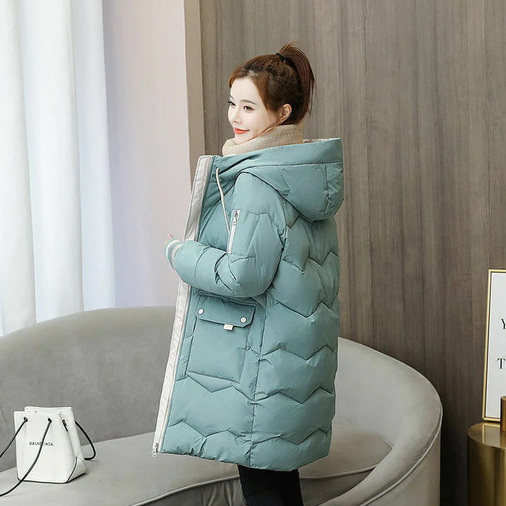 Lisa | la mejor chaqueta de invierno cortaviento con capucha 2024