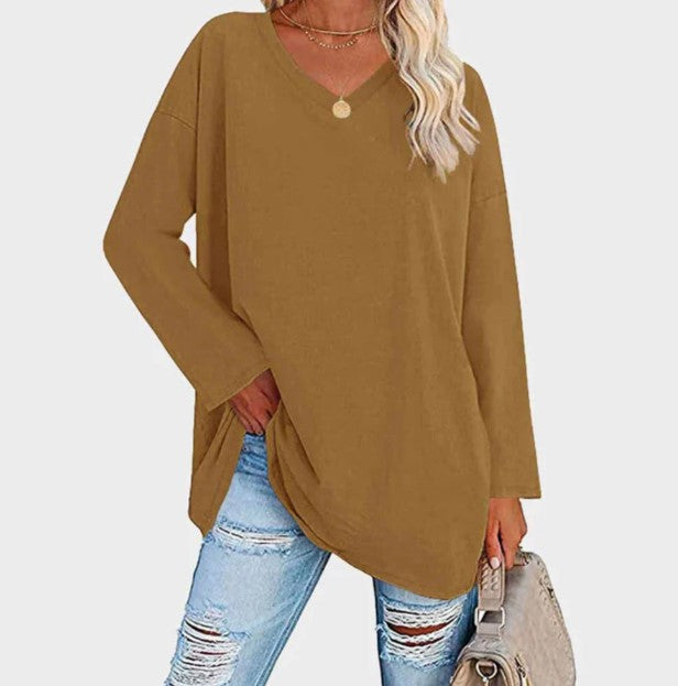 Ela | jersey con elegantes mangas largas