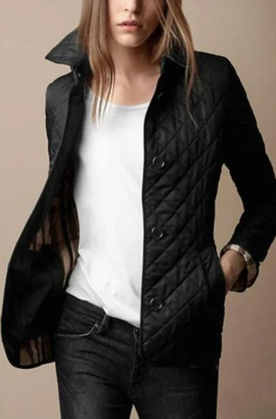 Chaqueta Evie slim de seda y algodón
