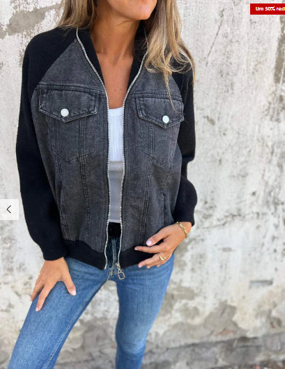 Olena | chaqueta moderna con vaqueros