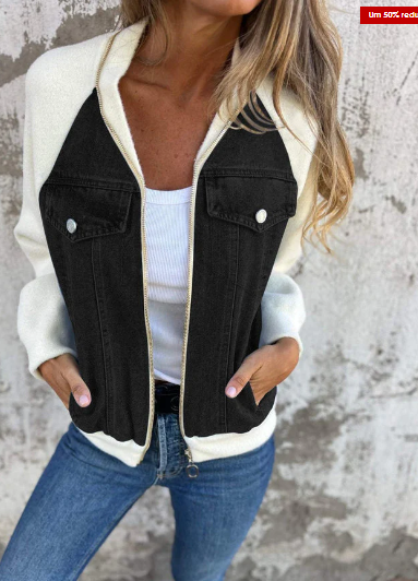 Olena | chaqueta moderna con vaqueros