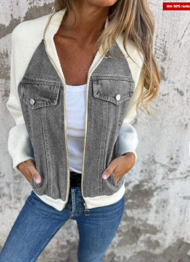 Olena | chaqueta moderna con vaqueros