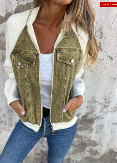 Olena | chaqueta moderna con vaqueros