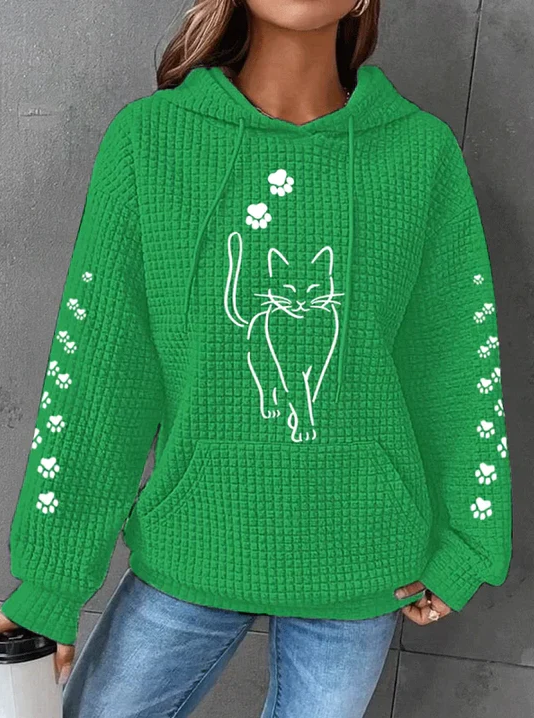 Maya l cómoda y cálida sudadera con capucha para mujer
