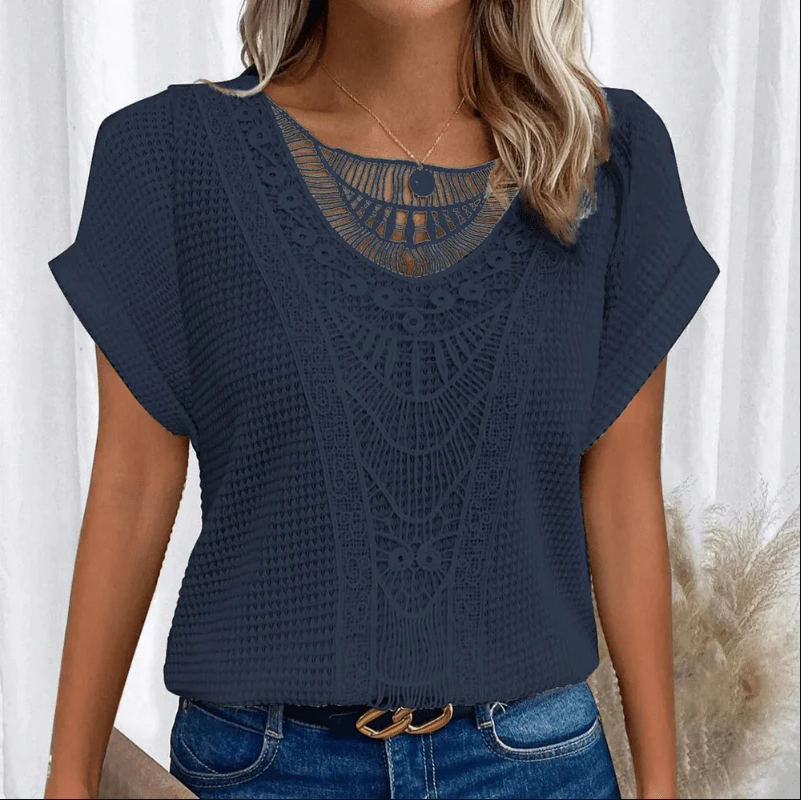 Blusa Amelia de mujer - Lujosa y vaporosa