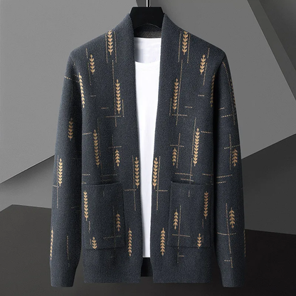Original cárdigan de jacquard